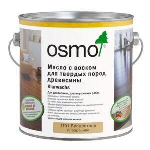 Osmo Klarwachs 1101 масло с воском для твердых пород древесины