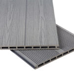 Террасная доска ДПК Polymer Wood Privat серый