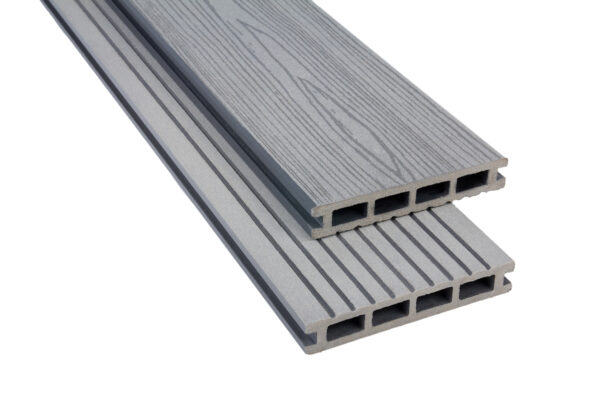 Террасная доска ДПК Polymer Wood Premium серый