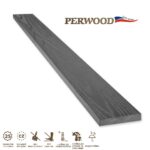 доска для заборов PerWood Fence PP90 серый камень паркет-тераса